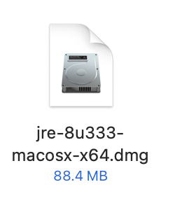 MacOS：jre安装文件